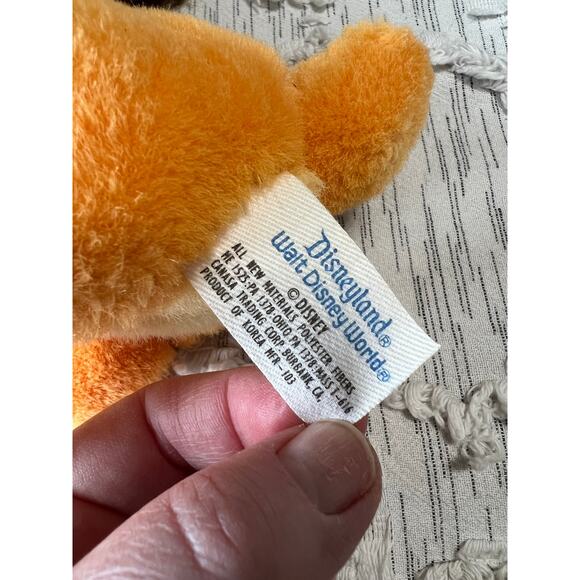 Vintage Disneyland Walt Disney World Lady and The Tramp Plush Toy Dog 7inch - Picture 7 of 7